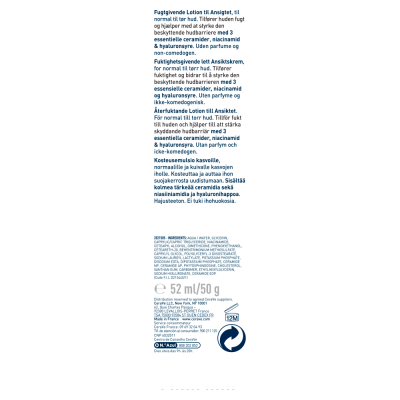CeraVe Facial Moisturising Lotion No SPF 52ml