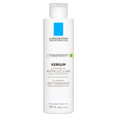 La Roche-Posay Kerium Anti-Dandruff Gel Shampoo For Oily Scalp 200Ml