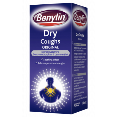 Benylin dry cough syrup 150ml