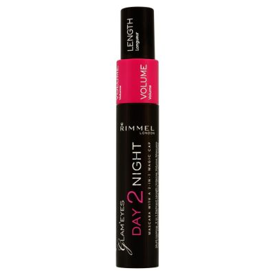 RIMMEL day 2 night mascara Black 001
