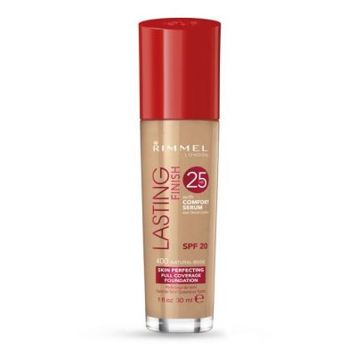 RIMMEL lasting finish foundation Natural Beige 400