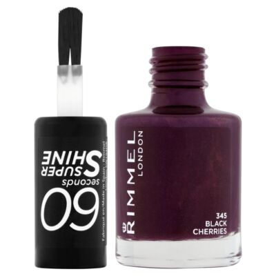 RIMMEL nail polish black cherries
