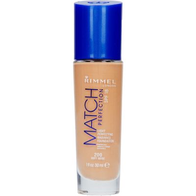 Rimmel London Match Perfection Foundation - Soft Beige - 200