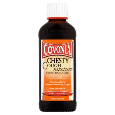 Covonia menthol cough mixture expectorant 150ml