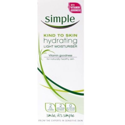 Simple hydrating light moisturiser 125ml
