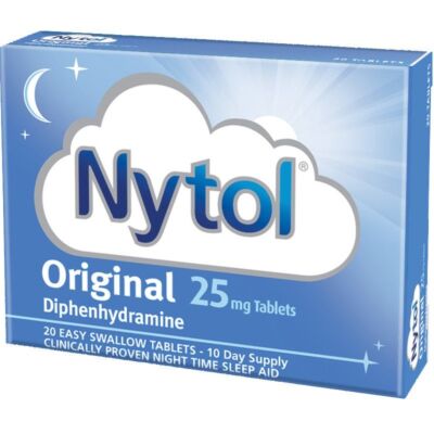Nytol caplets 25mg 20 pack