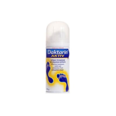 Daktarin aktiv spray powder 0.16% w/w 100g