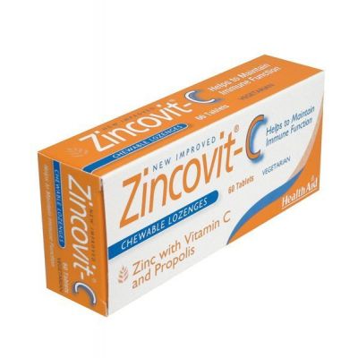 Healthaid allergy/health support range Zincovit tablets 60 pack
