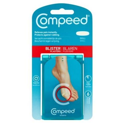 Compeed Hydrocolloid patches blisters small 6 pack