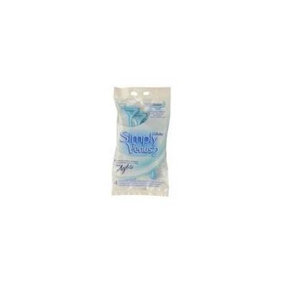 Gillette Simply venus disposable razors moist strips 4 pack
