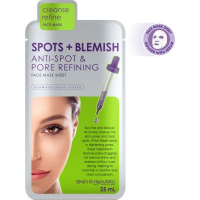 Skin Republic Face Mask Spots & Blem 25Ml