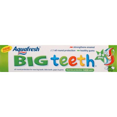 Aquafresh toothpaste childrens big teeth 50ml