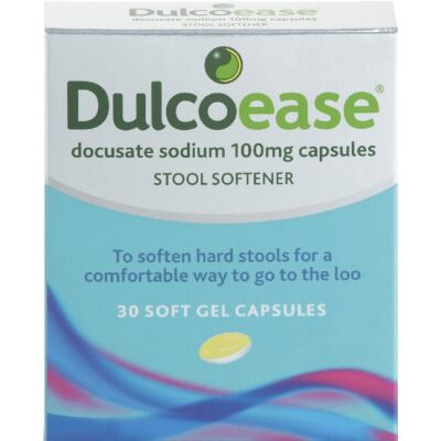 Dulcoease capsules 100mg 30 pack