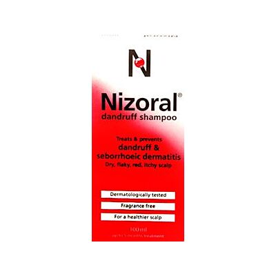 Nizoral shampoo 20mg/ml 100ml