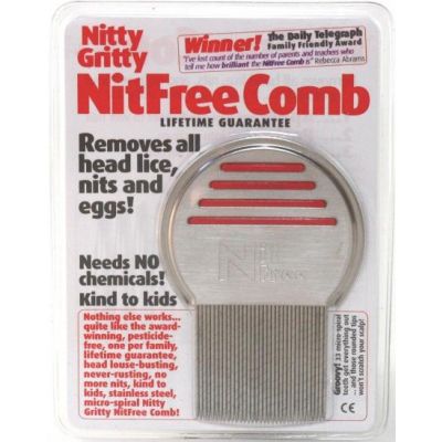 Nitty gritty NitFree comb