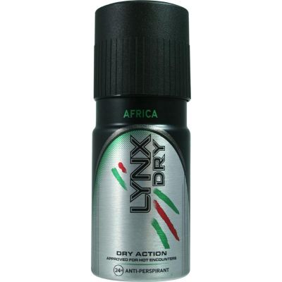 Lynx dry APD spray africa 150ml