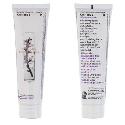 Korres Mask Almond and Linseed_for dry/ damaged hair_125ml 
