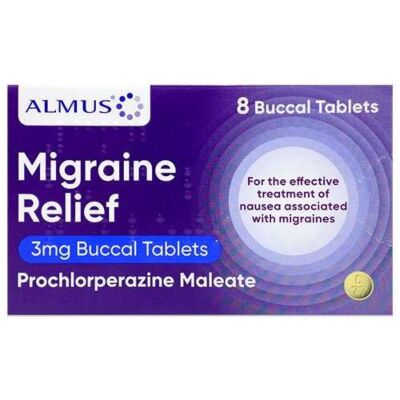 Almus Migraine Buccal 3Mg Tablets 8