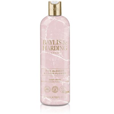 Baylis & Harding Elements Pink Blossom and Lotus Flower Body Wash 500ml