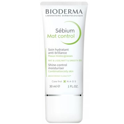 BioDerma Sébium Mat Control Moisturiser 30ml