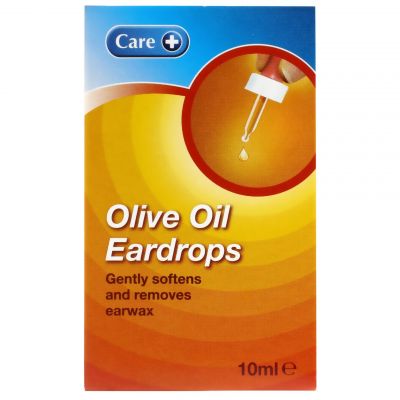 Care Olive oil eardrops 10ml 