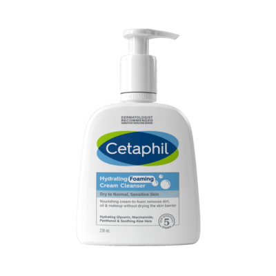 Cetaphil Hydrating Foaming Cream Cleanser 236Ml