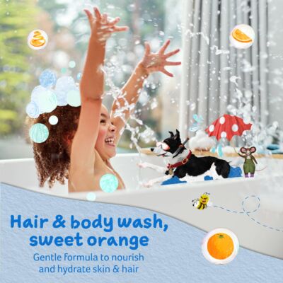 CHILDS FARM hair & body wash ORGANIC SWEET ORANGE 250ml
