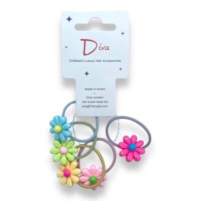 Children’s Assorted Elastics x6