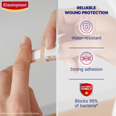 Elastoplast Water Resistant Plaster (20 strips)