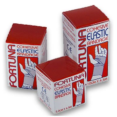 Fortuna Dressings bandages elasticated cohesive 7.5cm