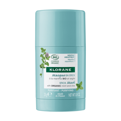 Klorane Stick Mask with Organic Mint and Clay 25g