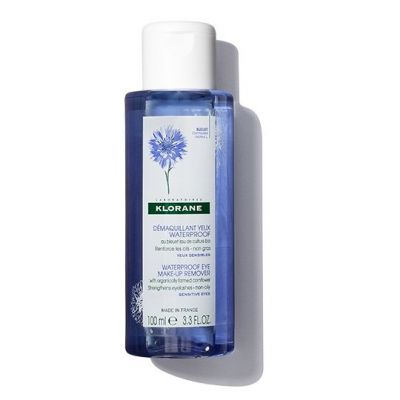 Klorane Waterproof Eye Make-Up Remover with Cornflower 100ml