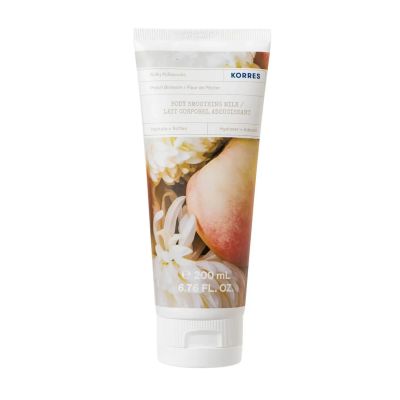 Korres Body Smoothing Milk 200ml - Peach Blossom