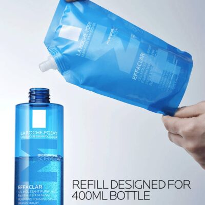 La Roche-Posay Effaclar Purifying Cleansing Gel Refill 400ml