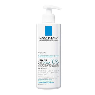 La Roche-Posay Lipikar Lait Urea 10% Triple-Action Hydrating Lotion For Dry, Irritated Skin 400ml