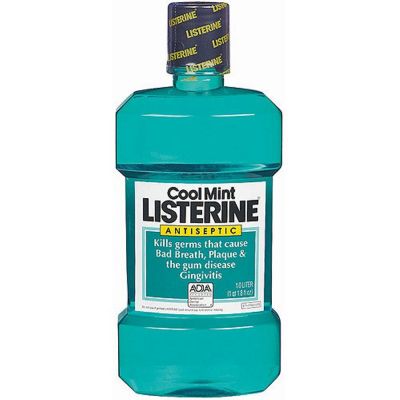 Listerine antiseptic mouthwash coolmint 500ml