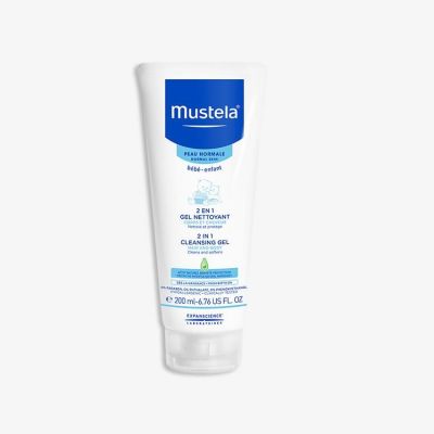 Mustela 2 in 1 Cleansing Gel with Avocado 200ml