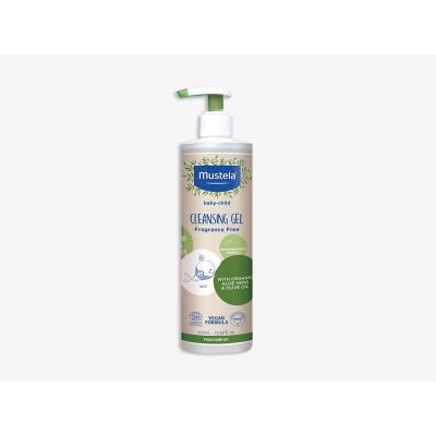 Mustela Organic Cleansing Gel with Olive Oil and Aloe 400ML