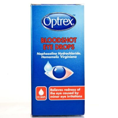 Optrex eye care eye drops bloodshot eyes 10ml