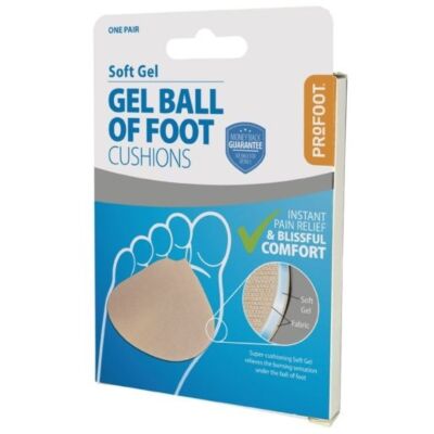 Profoot soft gel polymer range ball of foot cushion