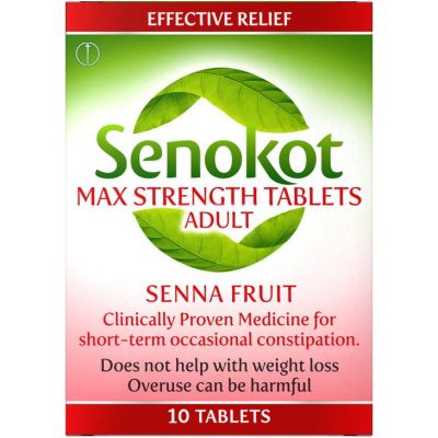 Senokot Max Strength Tablets 10