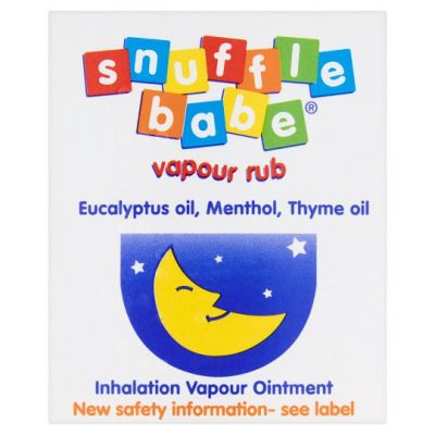 SNUFFLEBABE vapour rub 2%/1.5%/0.5% 35ml
