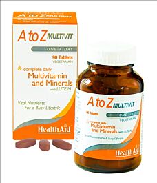 Healthaid multivitamin & mineral supplements A-Z tablets 90 pack