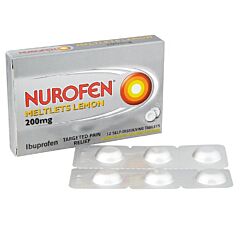 NUROFEN MELT TABS 200MG 12