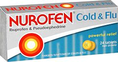 Nurofen cold & flu tablets 24 pack