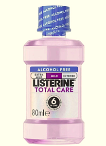 Listerine Total Care  Alcohol Free 80ml