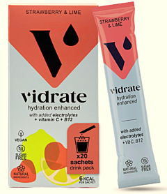 Vidrate Hydration Enhanced Strawberry & Lime 