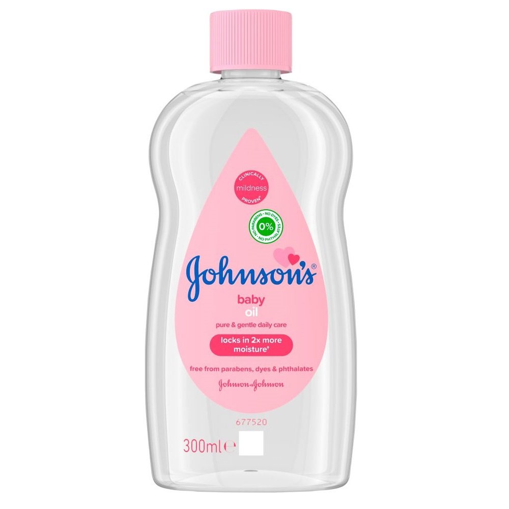 johnson baby oil for acne