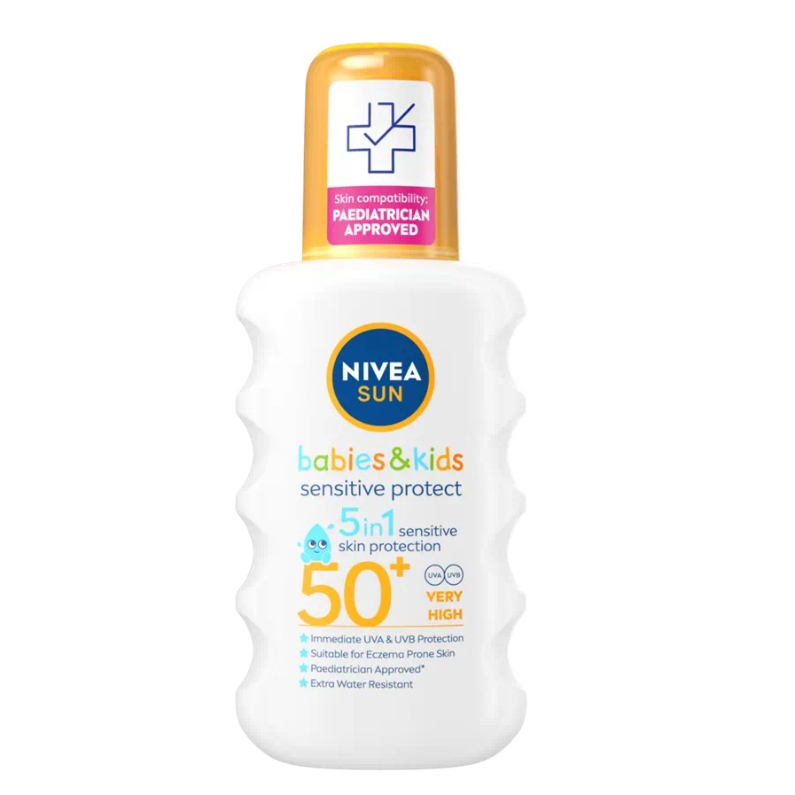 nivea sun spray pure and sensitive